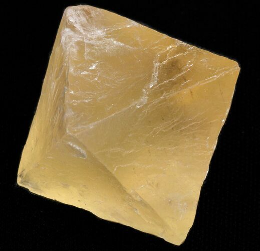 Translucent Yellow Cleaved Fluorite - Illinois #37853